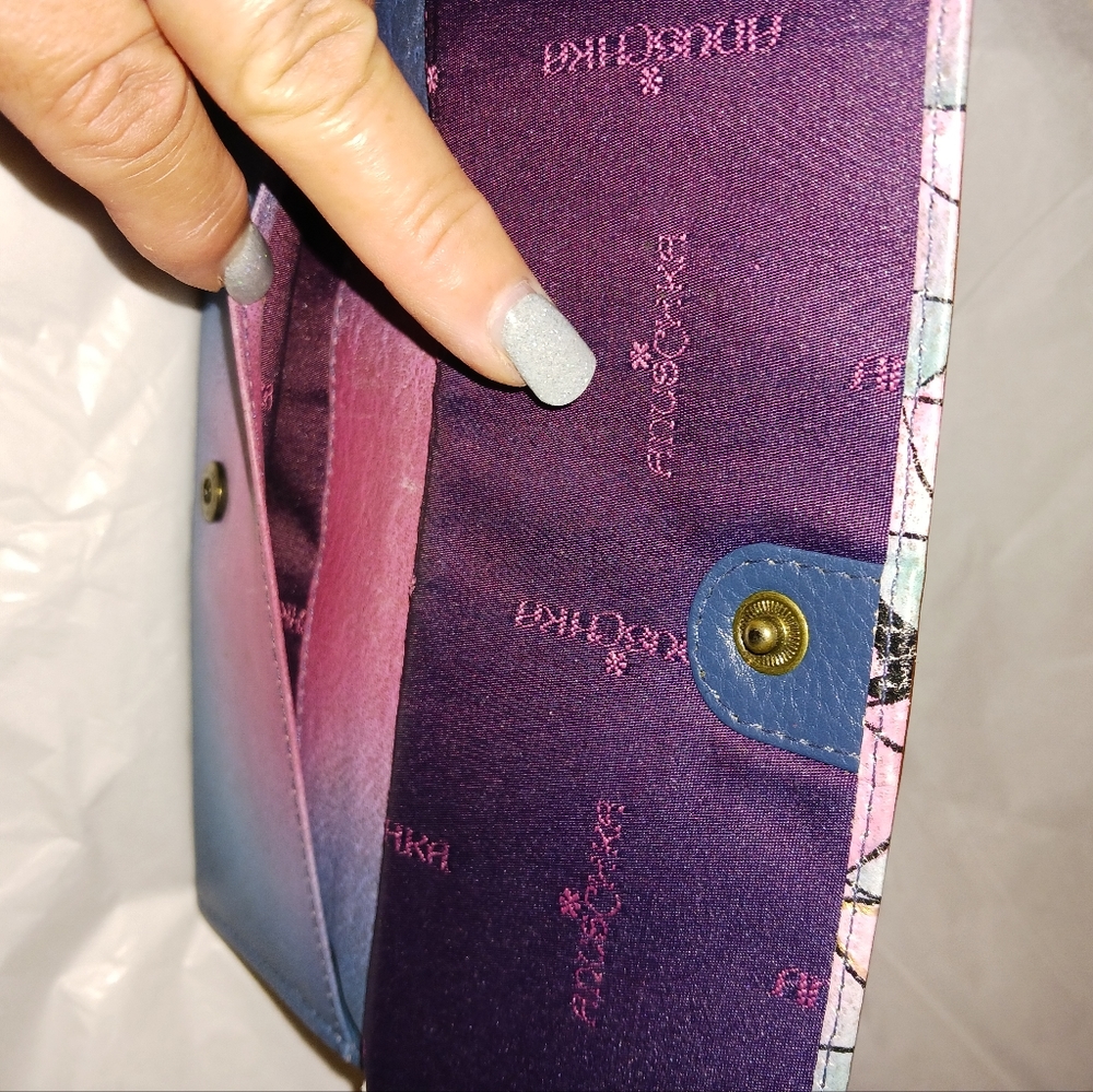 Amuschka large wallet NWOT. - Picture 4 of 7